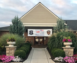 Entrance to clubhouse